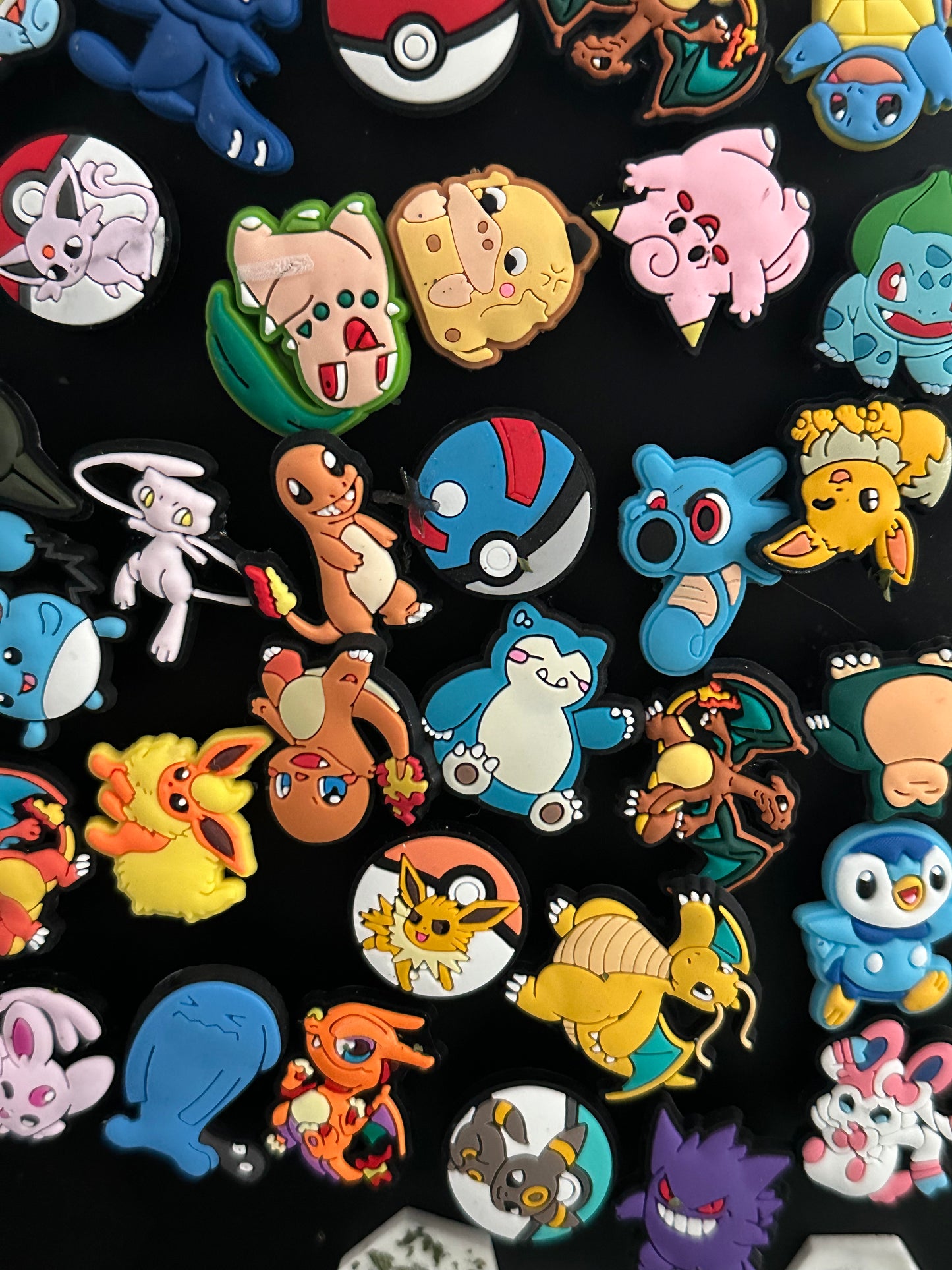 Pokemon-Themed Magnets | Set of 10 | Cute Collectible Decorations for Fridge & More