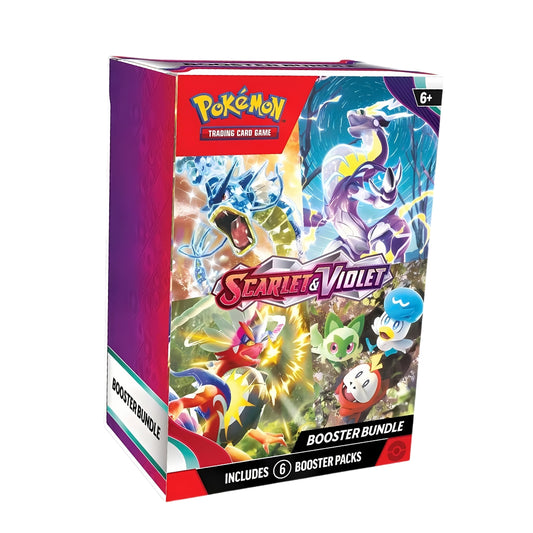 English Pokemon Scarlet Violet Base Set Booster Bundle