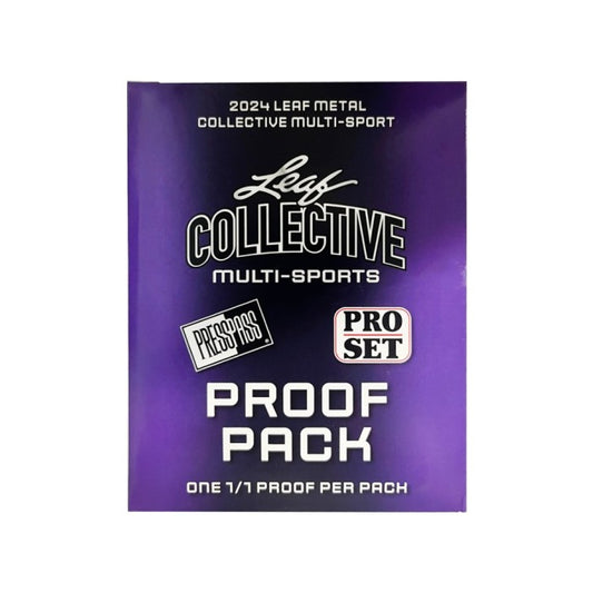 2024 Leaf Metal Collective Multi-Sport Proof Pack - One 1/1 Per Pack
